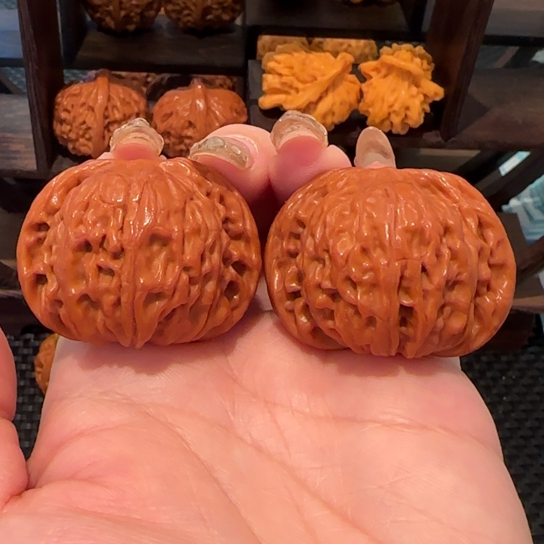 桃核吊坠磨盘40精品1335