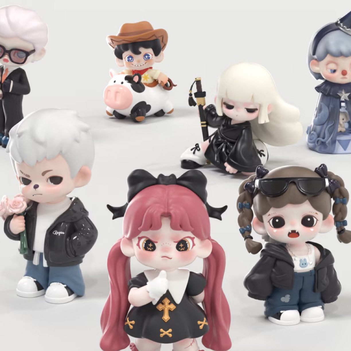 【跳跳棋】热门潮玩ip盲盒手办合集