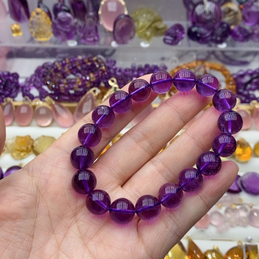 【闪购商品】水晶水晶手链未镶嵌