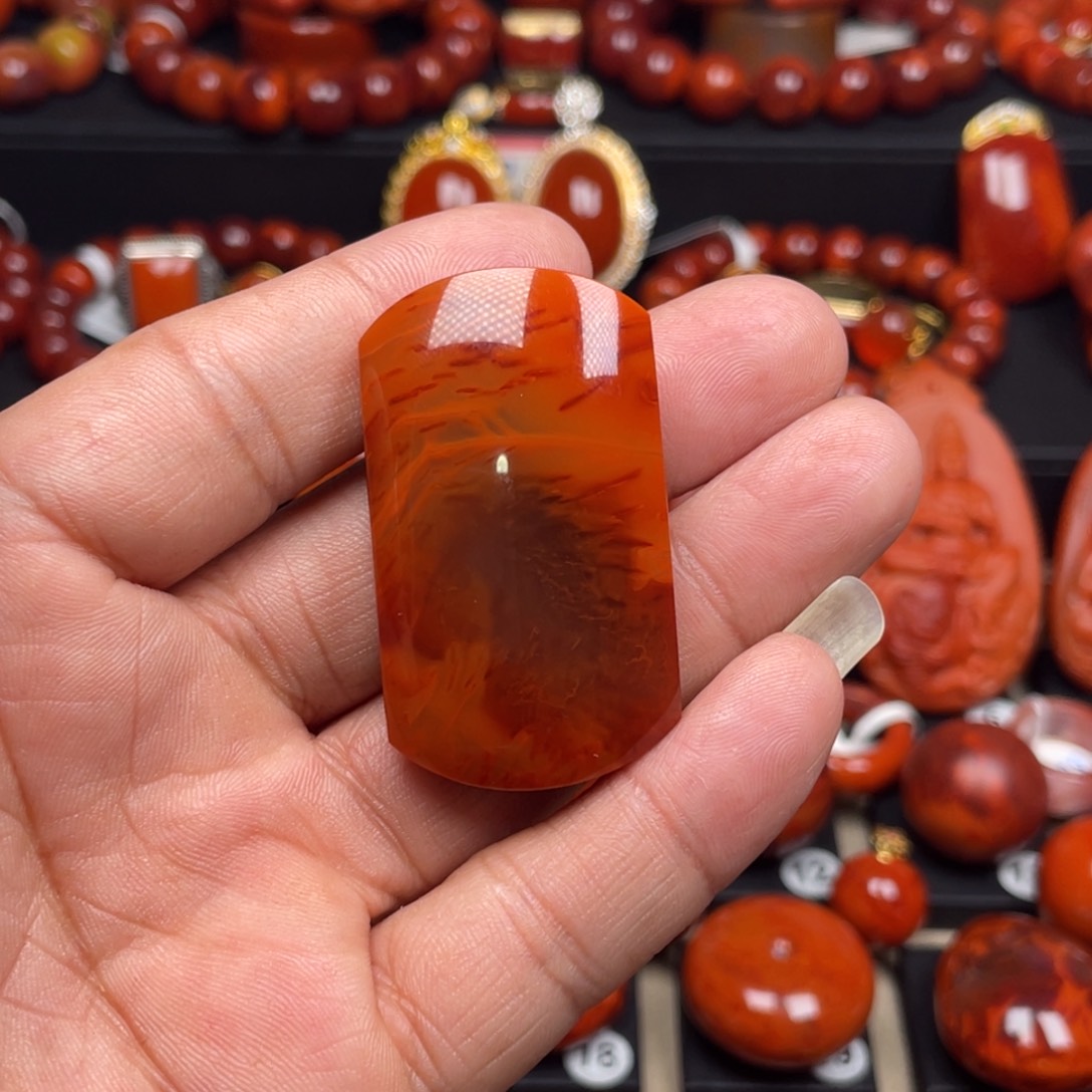 南红玛瑙珠宝奇石未镶嵌吊坠