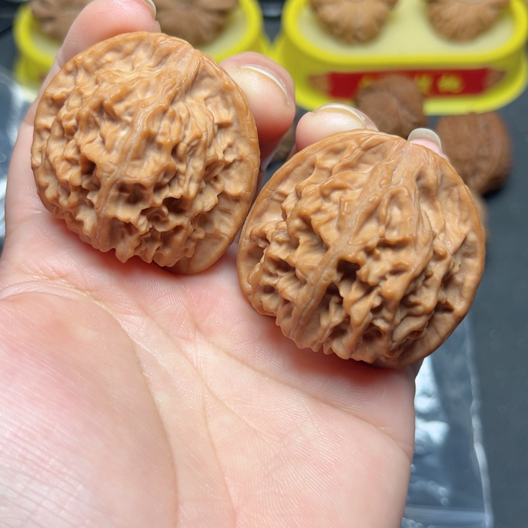 文玩核桃一物一拍42尺天地微修