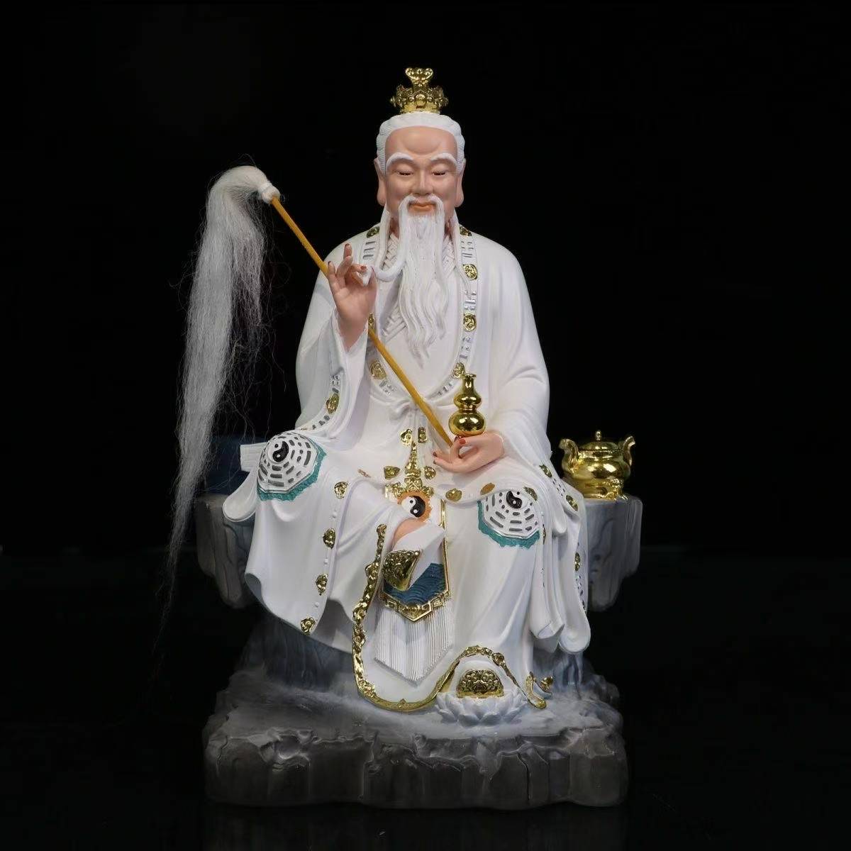 新款树脂太白金星树脂家用供奉道家祖师爷摆件太白金星