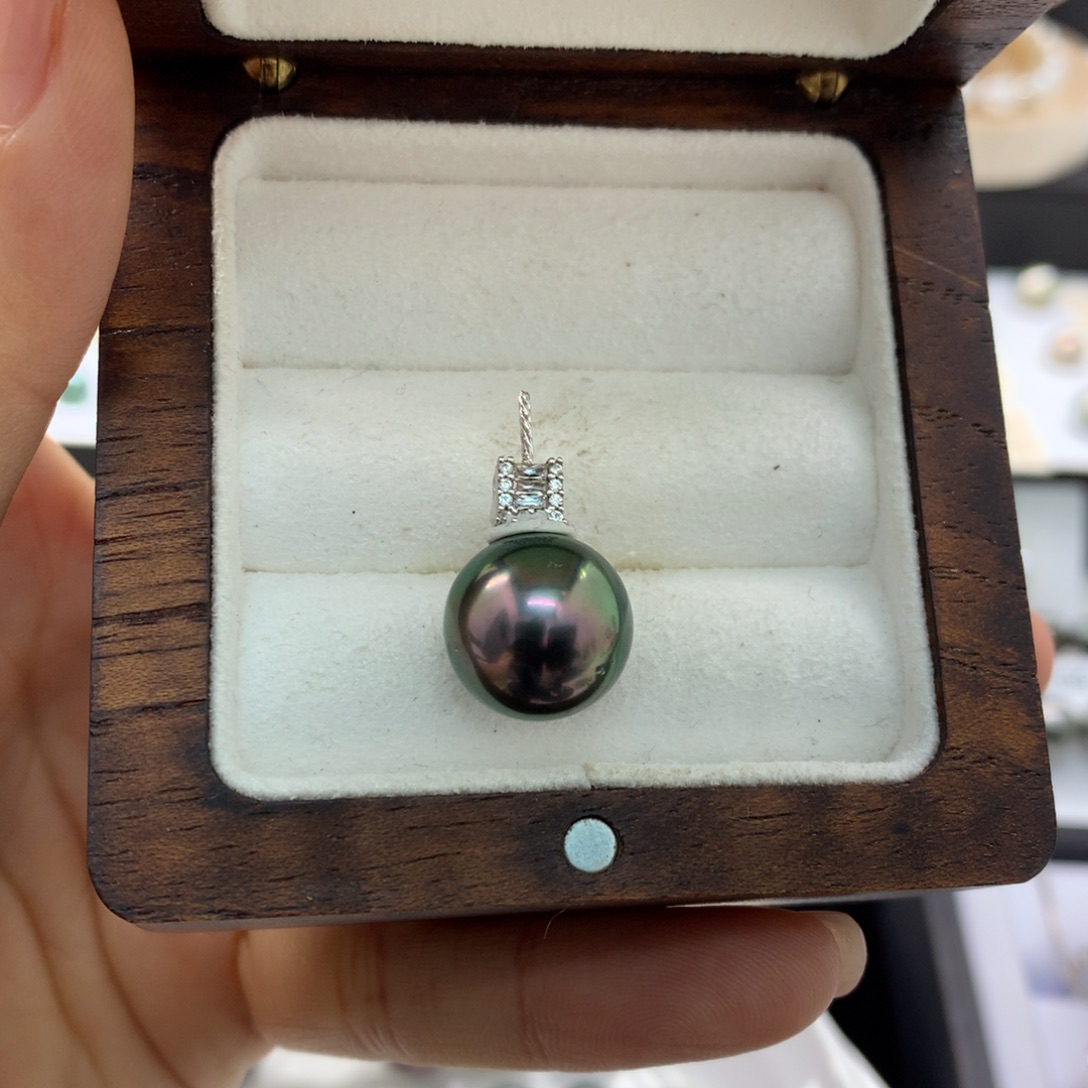 裸珠海水珍珠13mm正圆裸珠