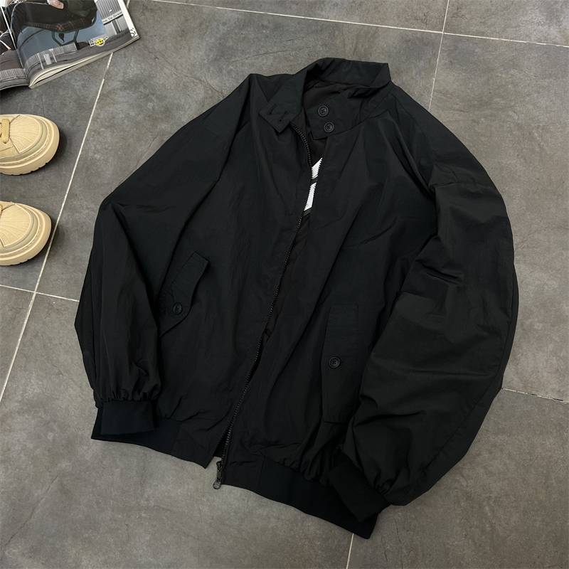 【聚1700  【夹克款】定制原面料P家尼龙衬衫式夹克外套 w068-70076