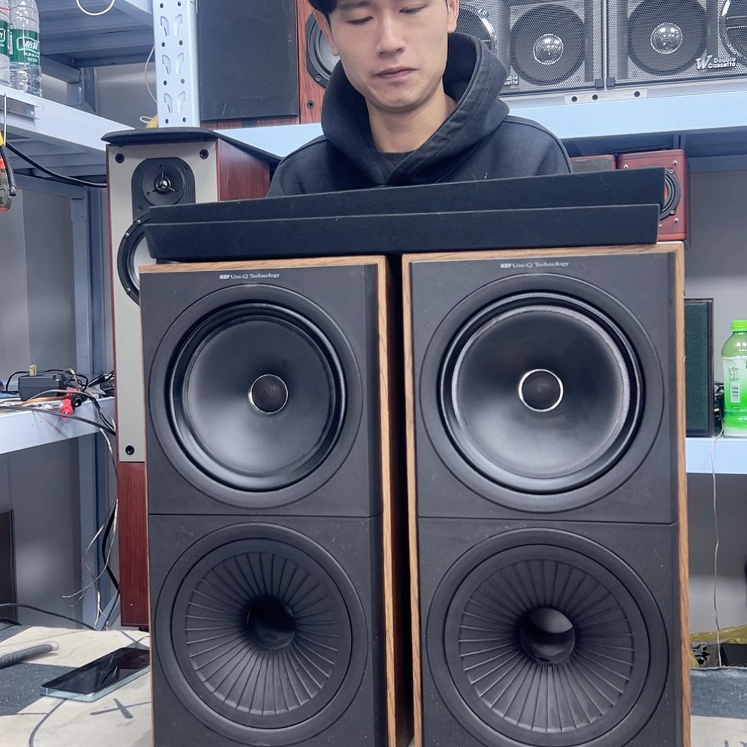 8新kef书架音箱二手不包邮