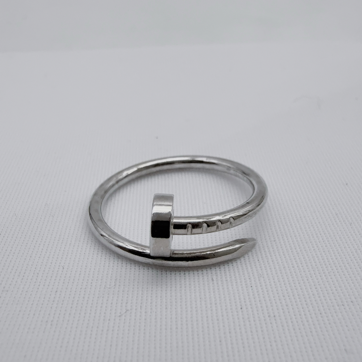 95新 Cartier/卡地亚 JUSTE UN CLOU 18K白金81813