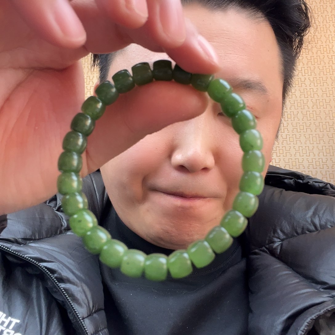 和田玉手链未镶嵌