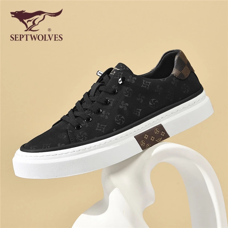 七匹狼男鞋夏季一脚蹬帆布鞋薄款透气轻奢时尚百搭潮流休闲板鞋男