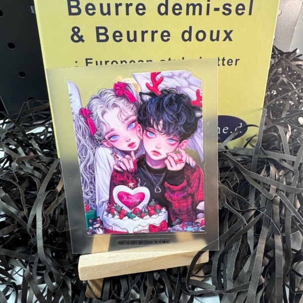 【现代/古风/卡通/人物】5D立体浮雕果冻贴纸diy卡通Q版动漫贴纸