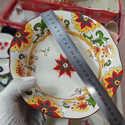 欧式陶瓷餐具杯碗盘微瑕介意慎拍