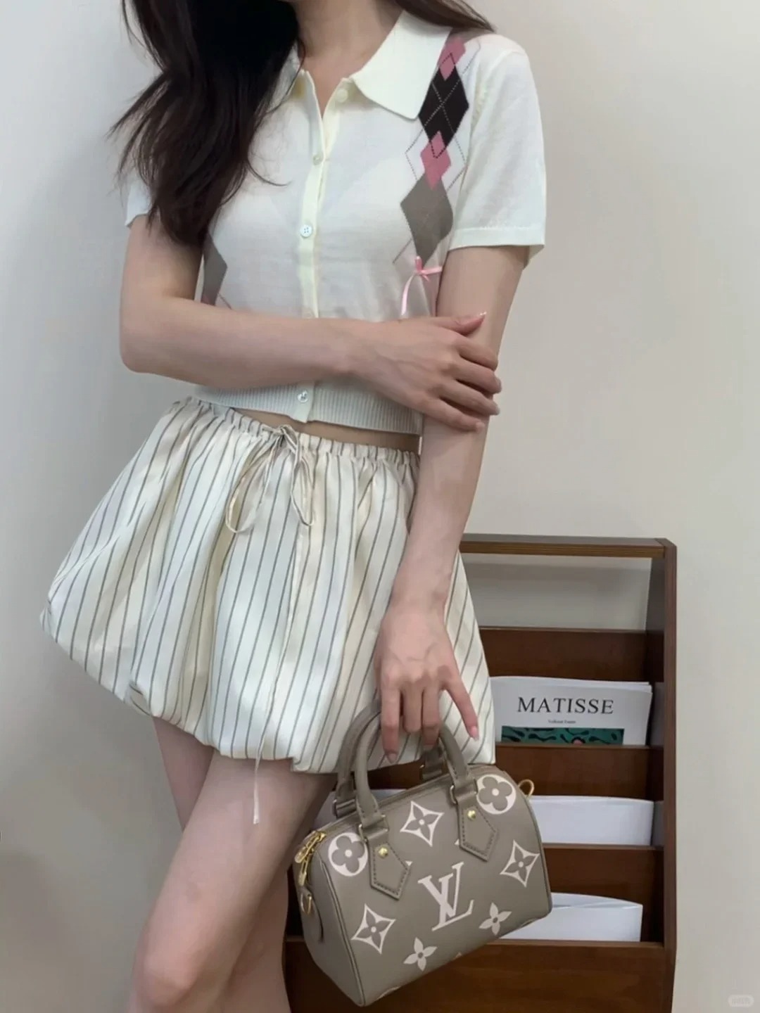 95新 LouisVuitton/路易威登 speedy20大象灰/98新/优选