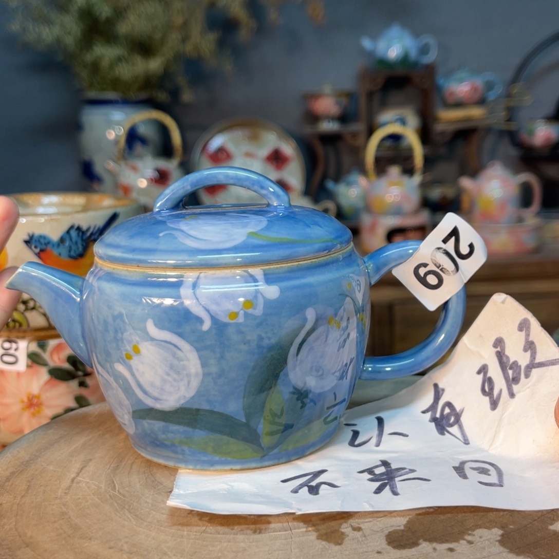 杯素浅陶瓷手工手绘