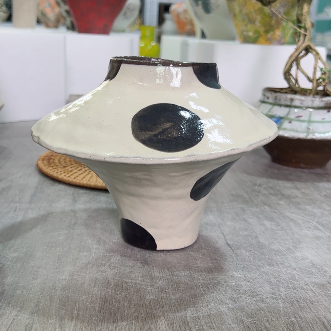 红陶口8高16无孔