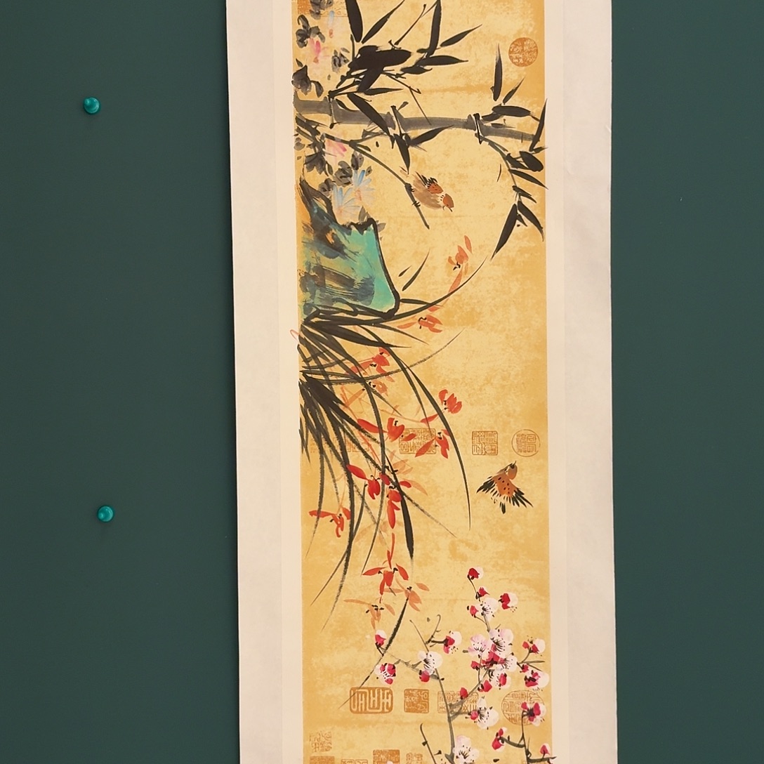 国画丁老师的作品