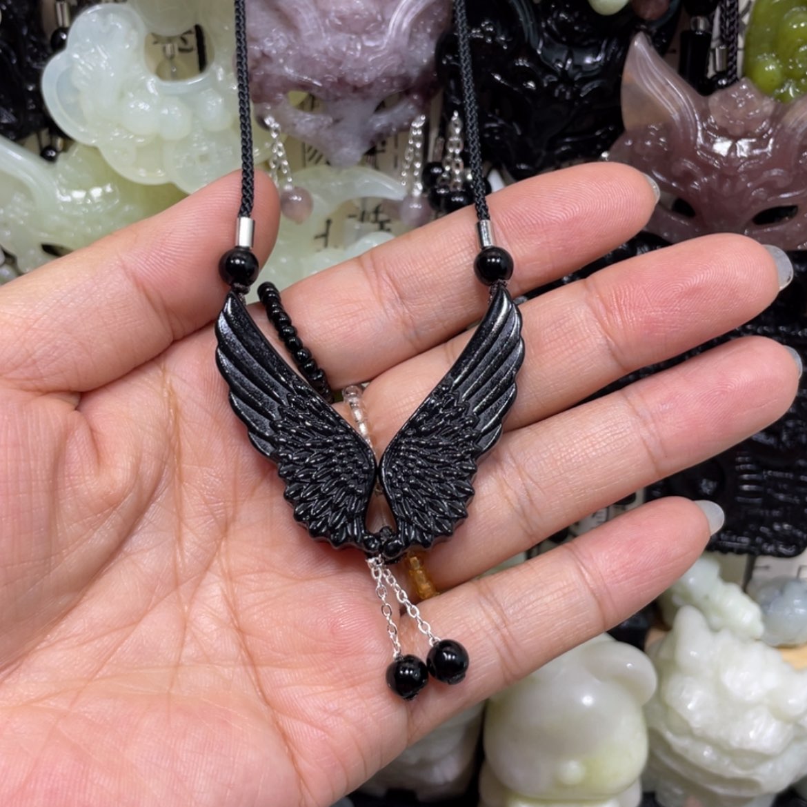 【闪购商品】岫玉颈饰未镶嵌48吊坠