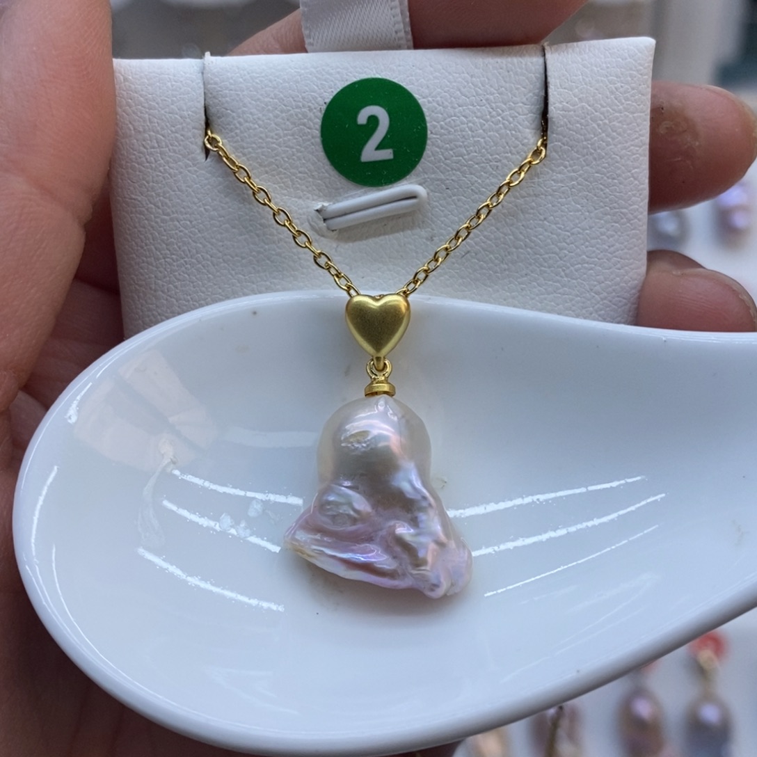 未镶嵌淡水珍珠美丽哦哦哦