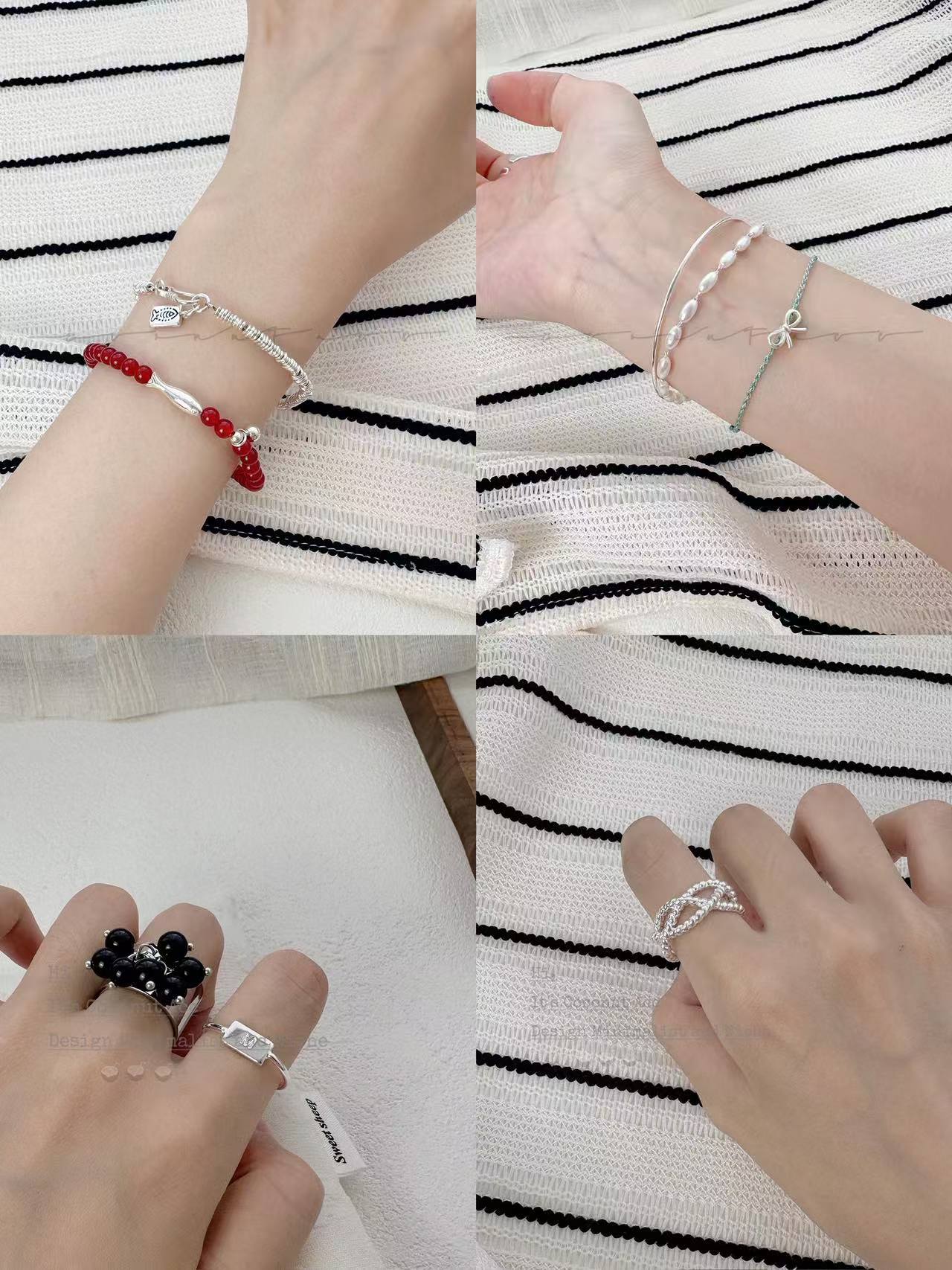 铜合金手链 「椰饰」韩系戒指手链（自选非质量问题no退no换）7月27