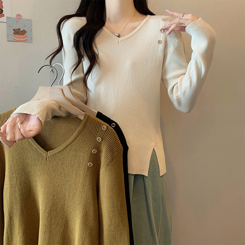 （160-186）秋冬打底衫针织衫毛衣上衣