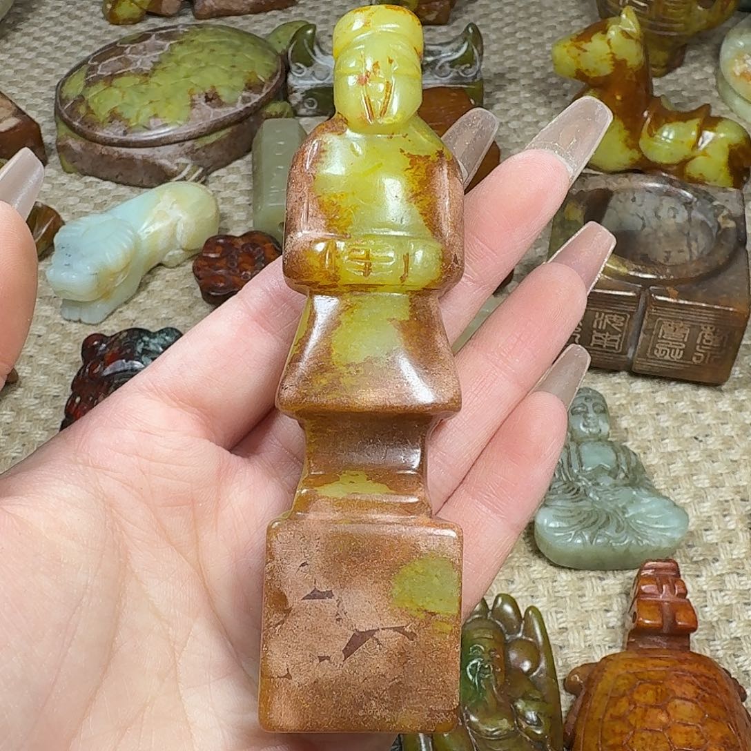 白玉菩提吊坠挂件