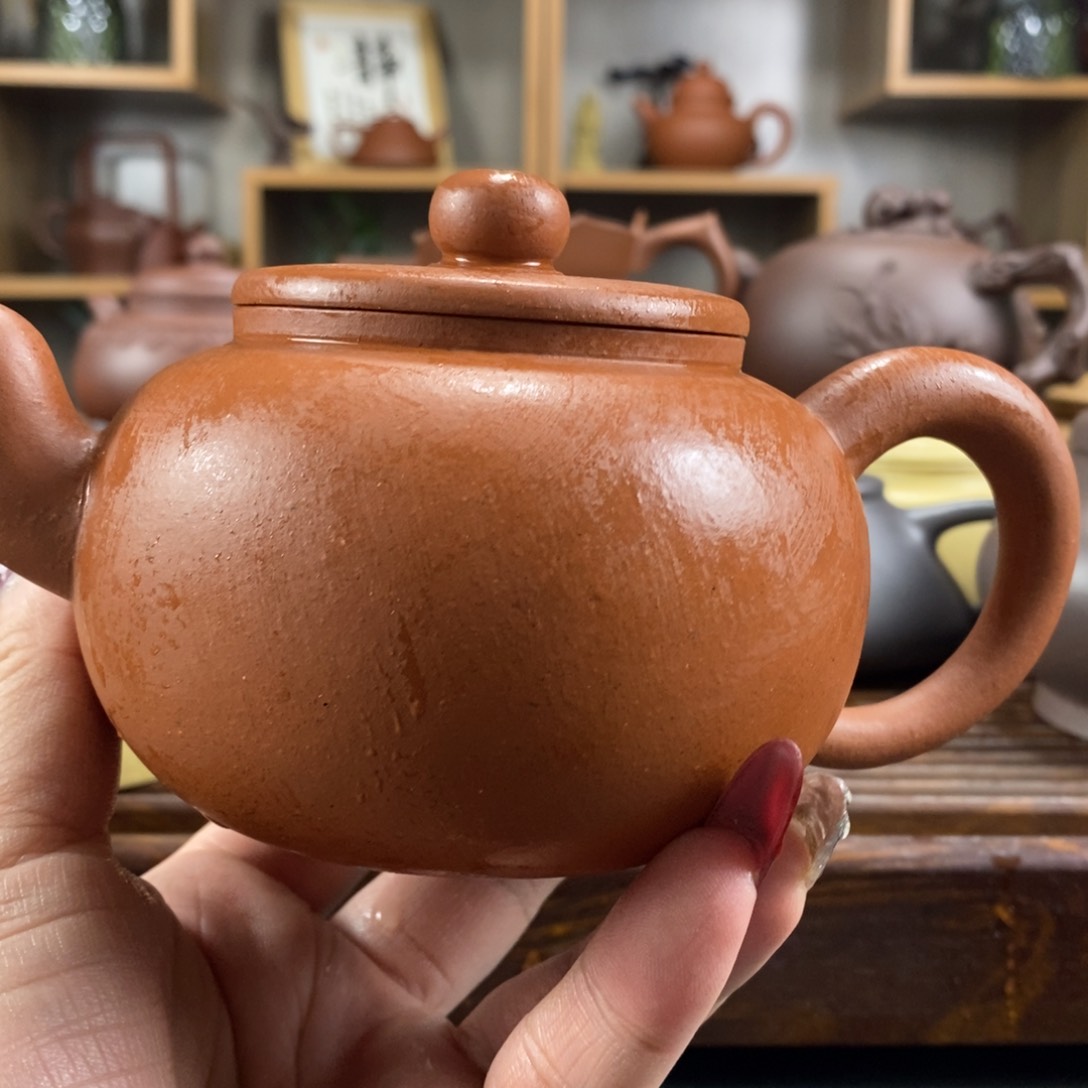 紫砂茶壶豪*原矿紫砂壶