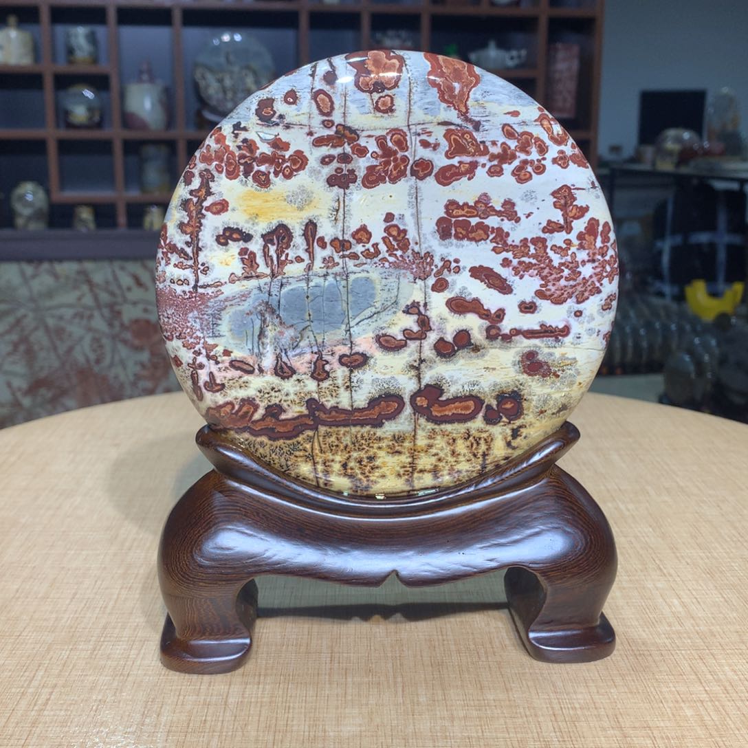 紫砂，广西国画石摆件，收藏观赏