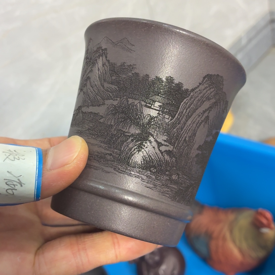 茶杯紫砂瑕疵不退不换介意勿拍