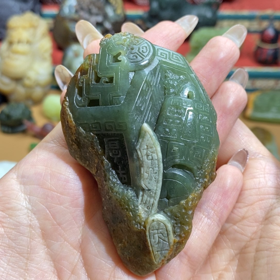 和田玉颈饰未镶嵌K*