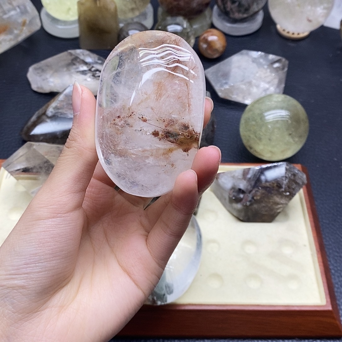 水晶珠宝半成品未镶嵌205水晶石