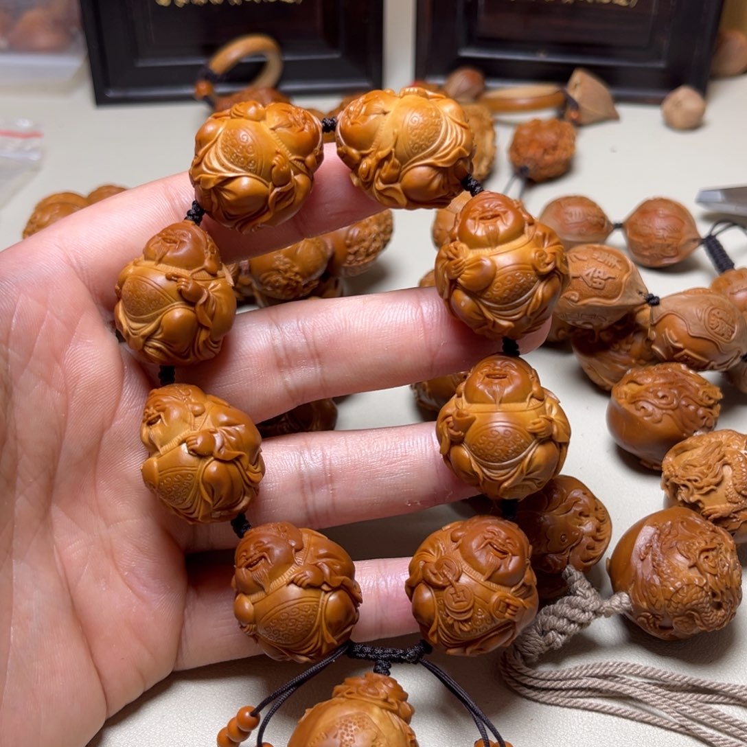 用***6橄榄核手串橄榄核