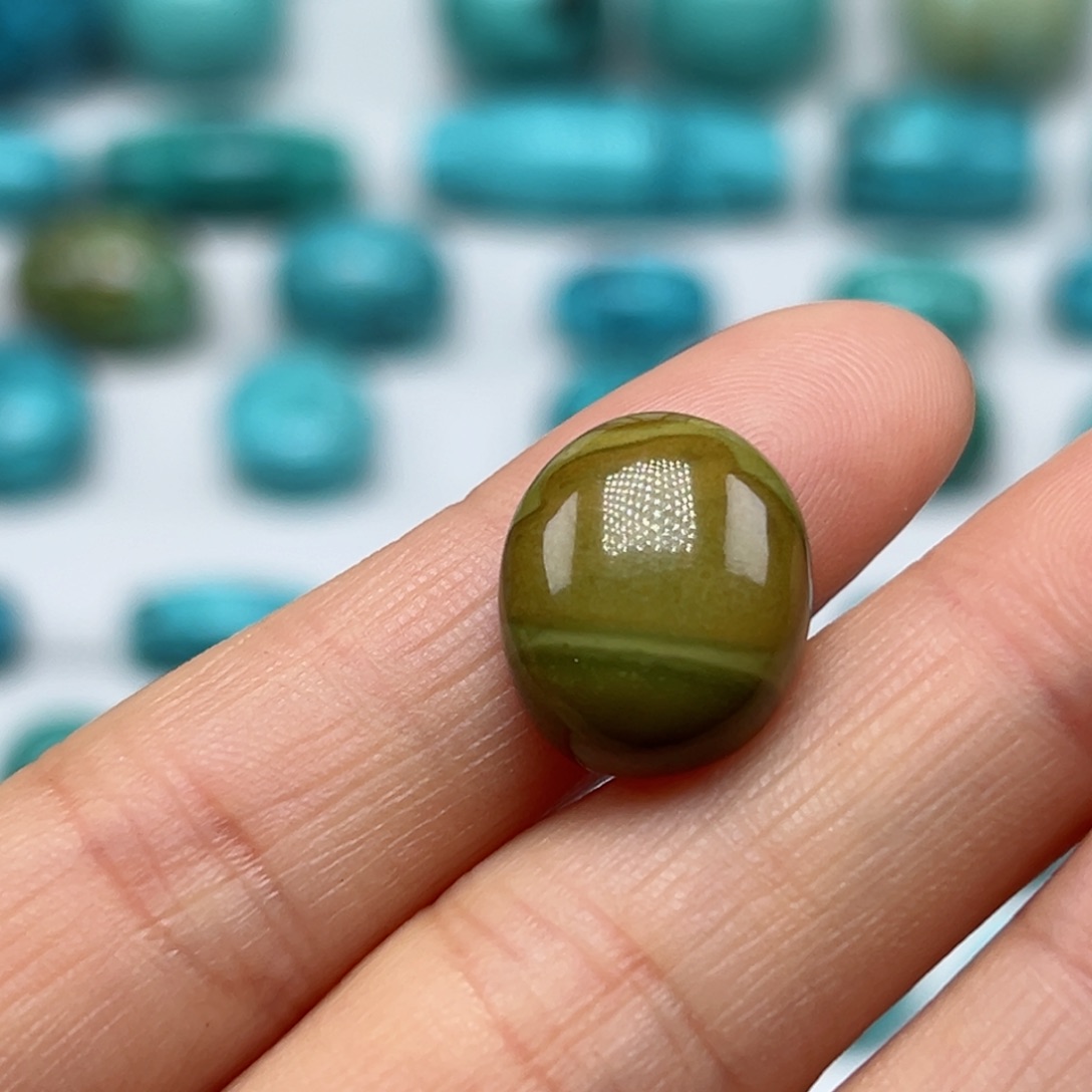 绿松石珠宝奇石未镶嵌