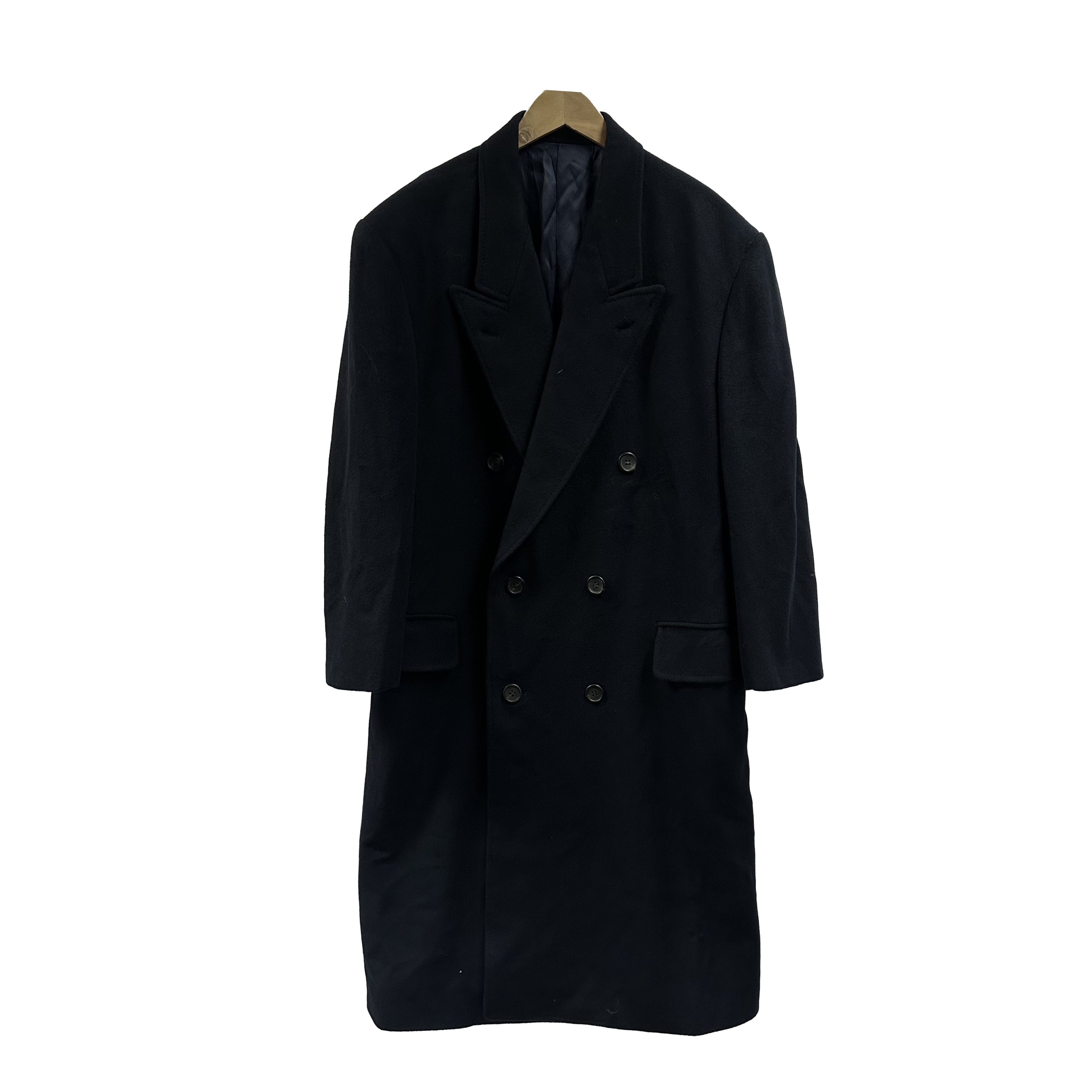 DIOR/迪奥长款双排扣羊绒大衣外套/fy1624