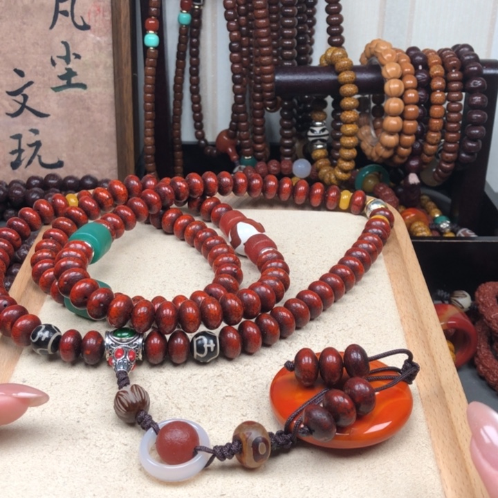 【闪购商品】星月菩提吊坠摇***斯星月