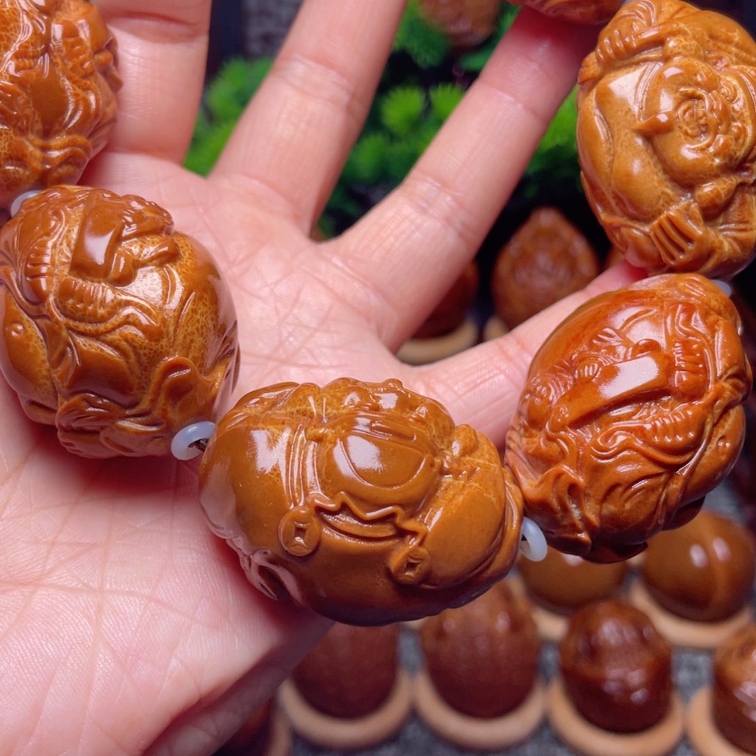 【闪购商品】橄榄核手串/手链32左右横财手持