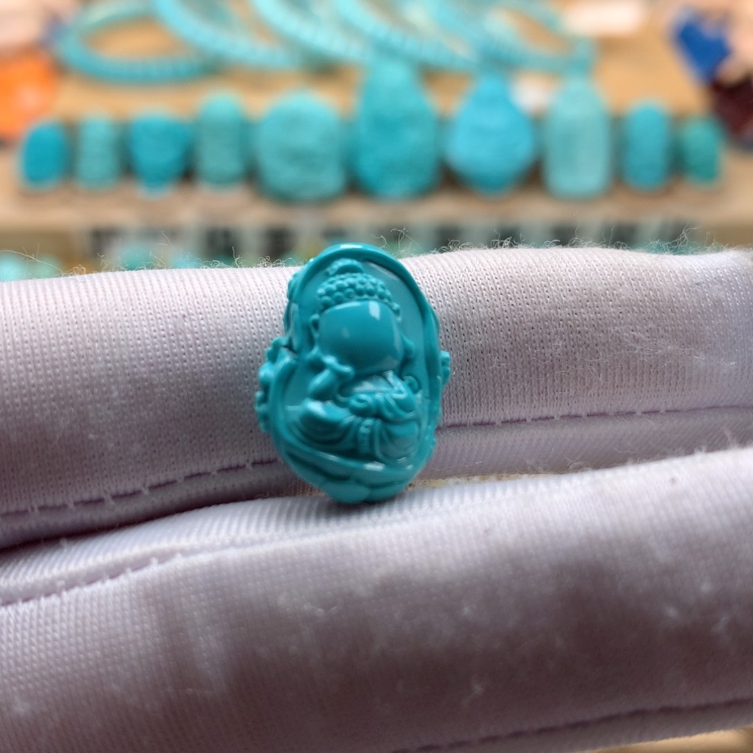 绿松石珠宝奇石未镶嵌