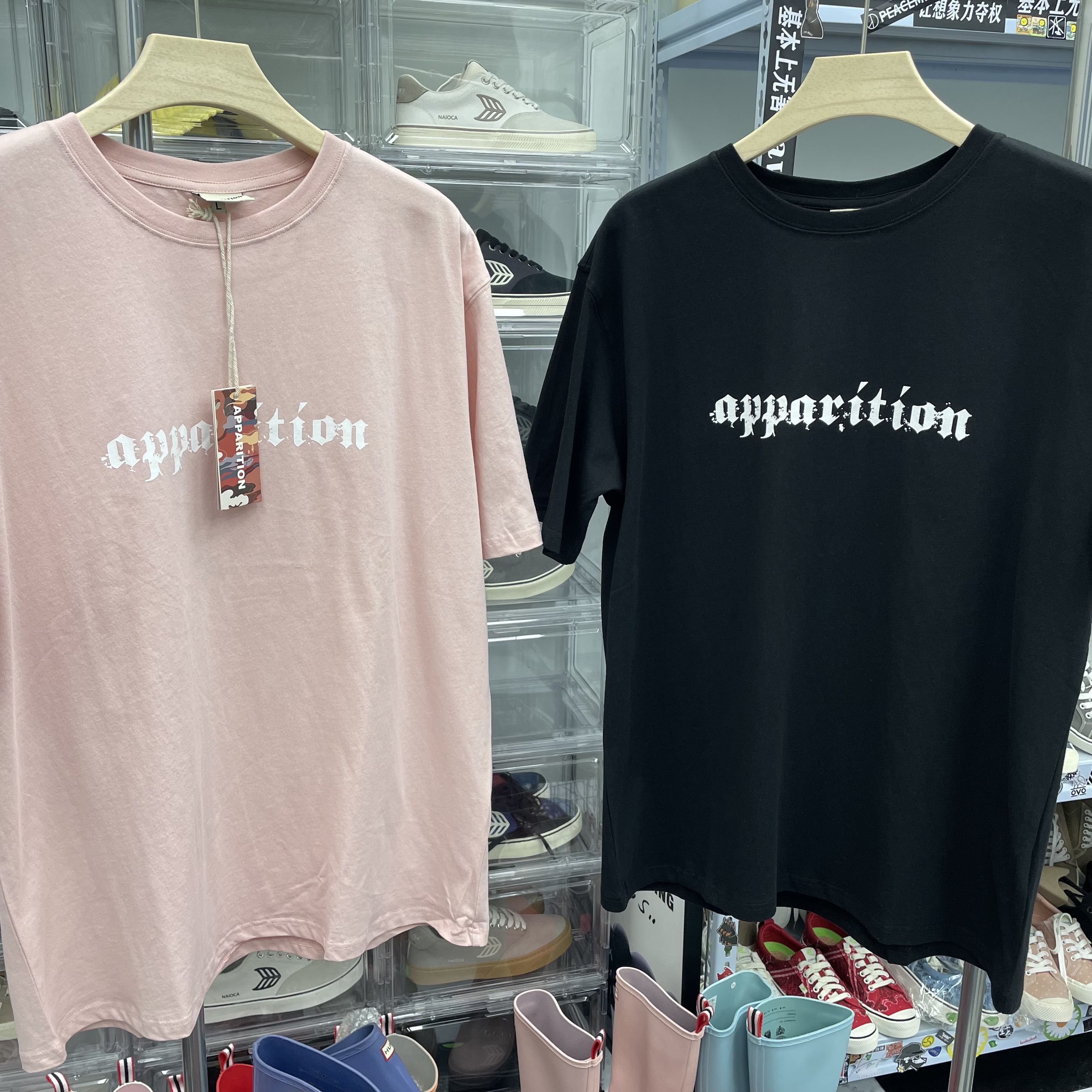 男女款休闲百搭印花短袖010212019