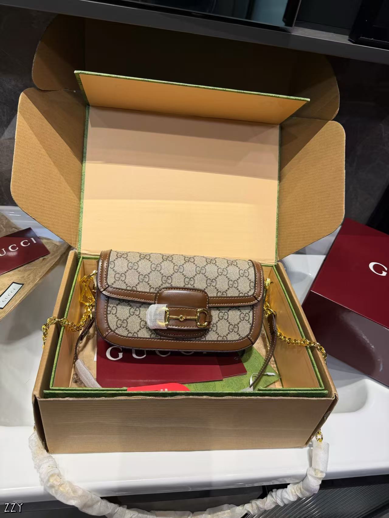 适用于奢商Gucci 1955   22x13收纳包