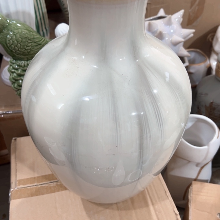 瓷花瓶摆件外贸出口（微瑕）