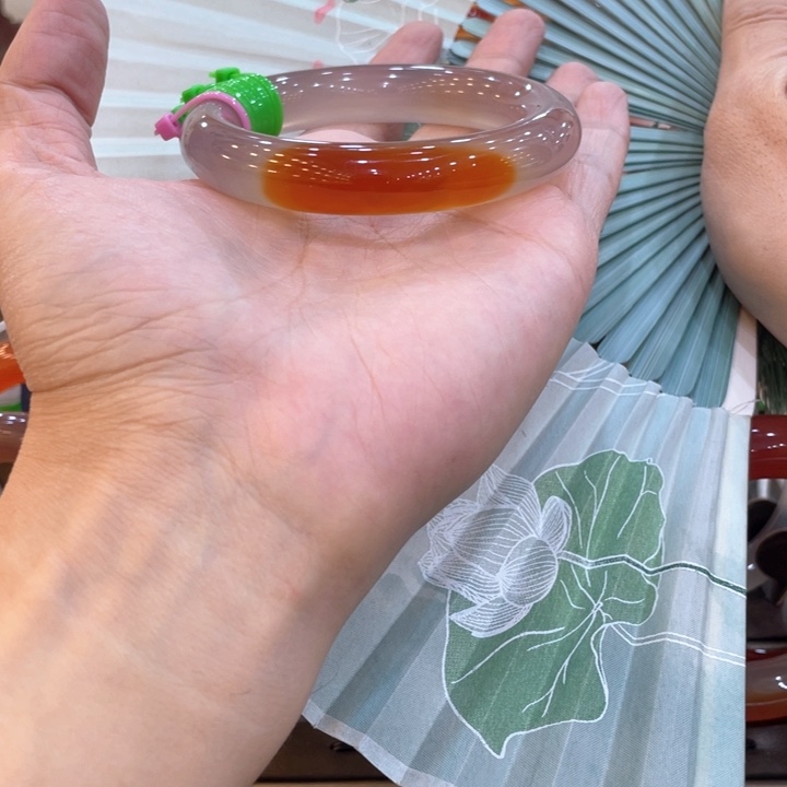 玛瑙/玉髓手镯未镶嵌*️***