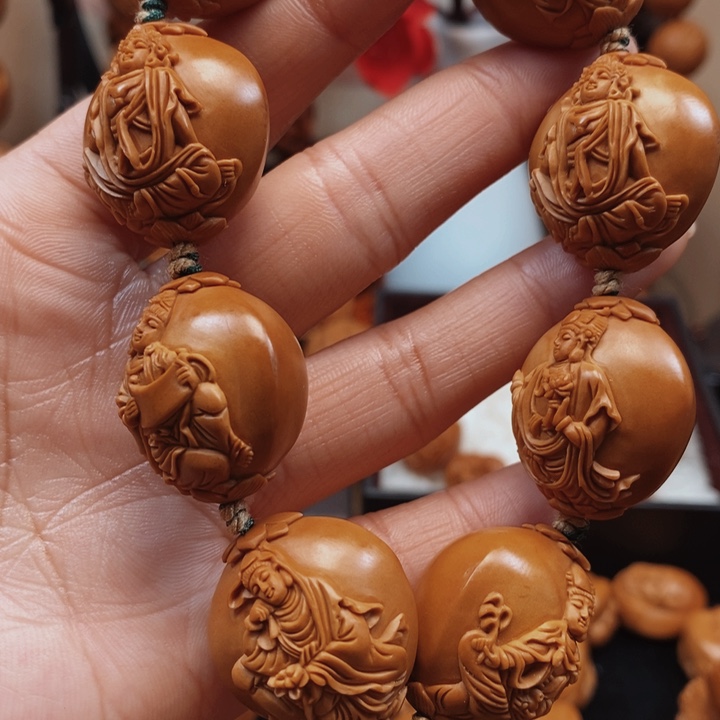 橄榄核手串/手链手工观音2.4