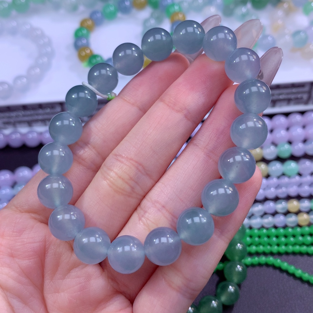 翡翠未镶嵌手链翡翠