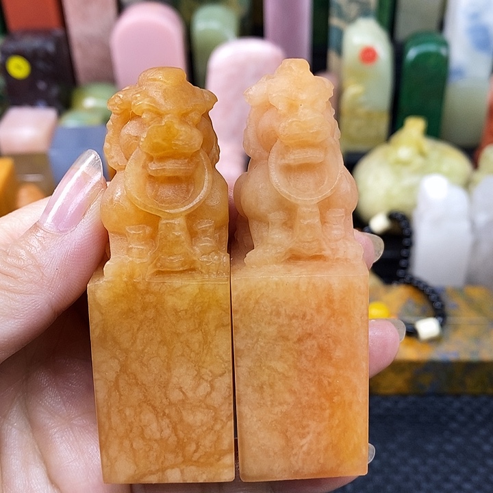 印石青田石新疆石头