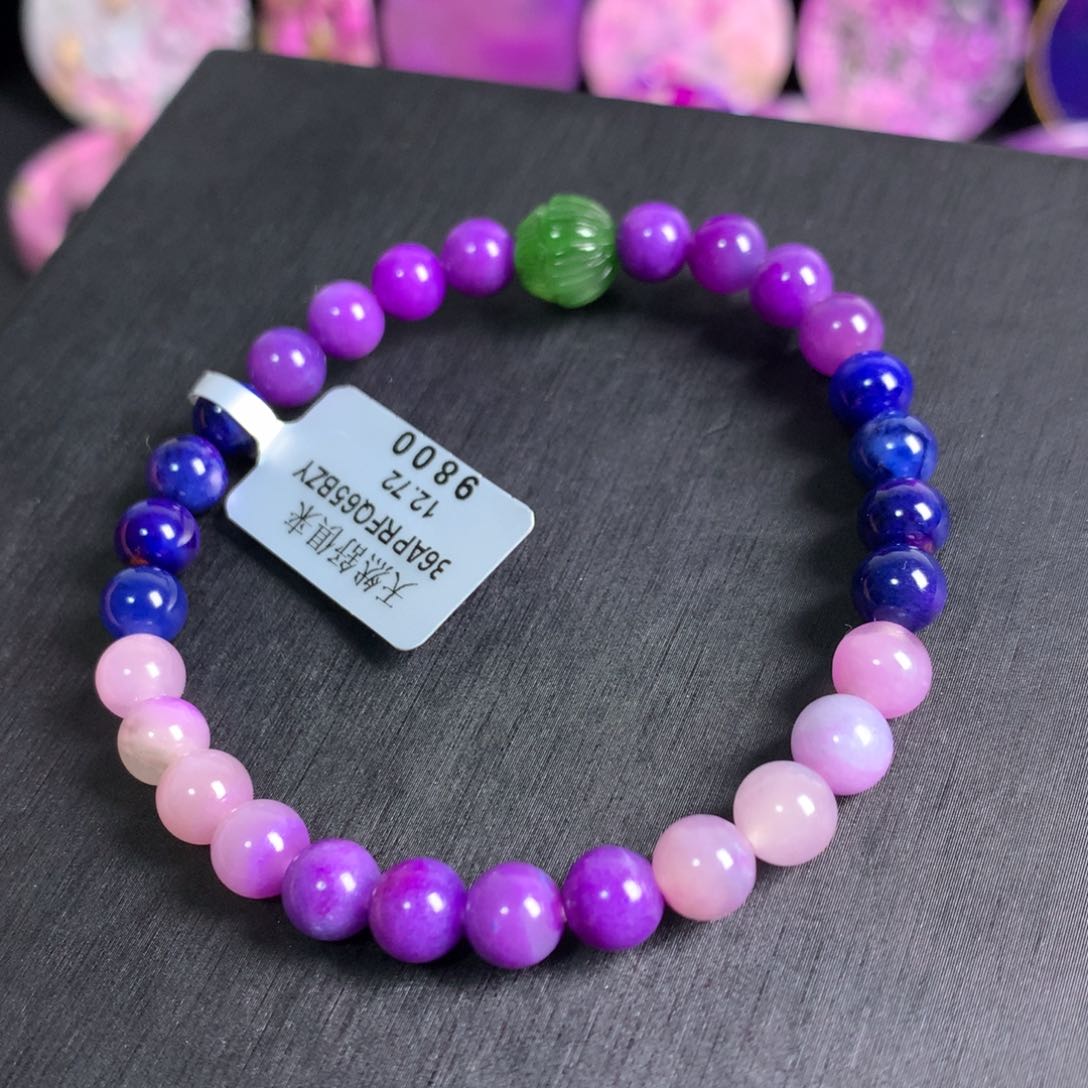 未镶嵌苏纪石（舒俱来）多宝手串