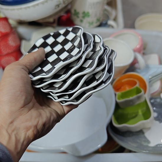 欧式，陶瓷餐具杯碗盘微瑕介意慎拍