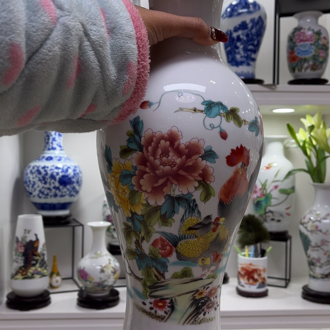 景德镇陶瓷花瓶摆件