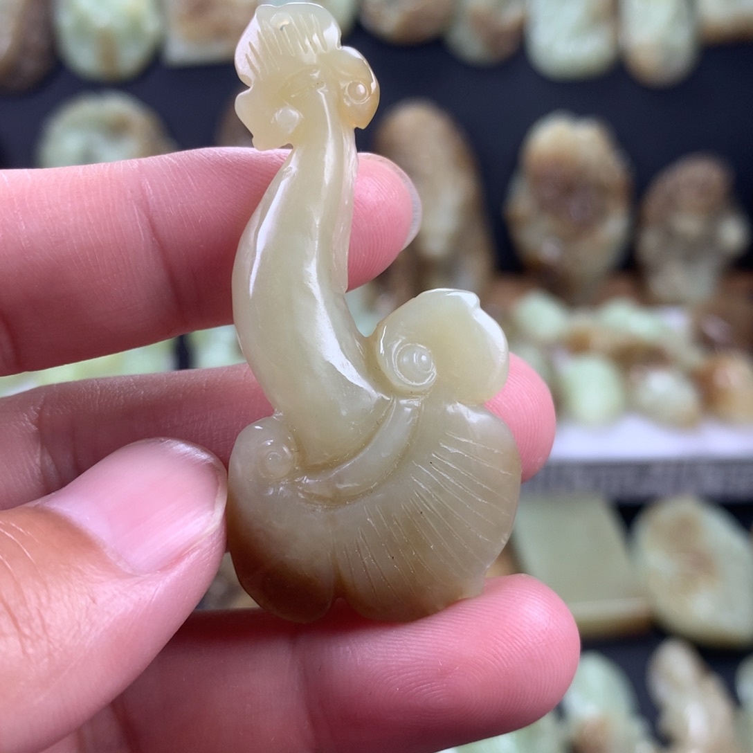 颈饰未镶嵌和田玉