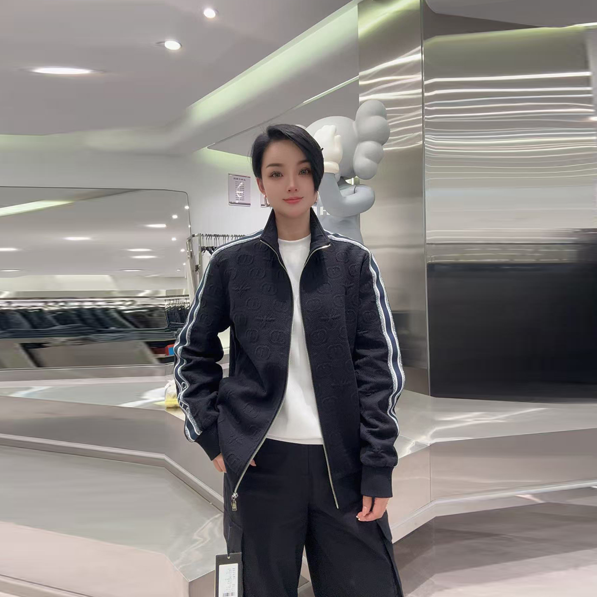 【华尔街名品】2025秋季新款休闲简约大气百搭时尚潮流外套-7708