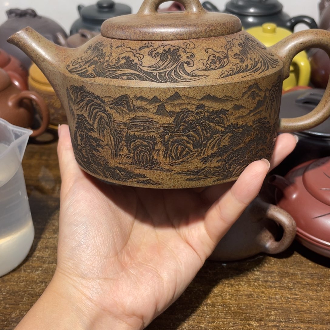 清***科茶壶紫砂宜兴紫砂12
