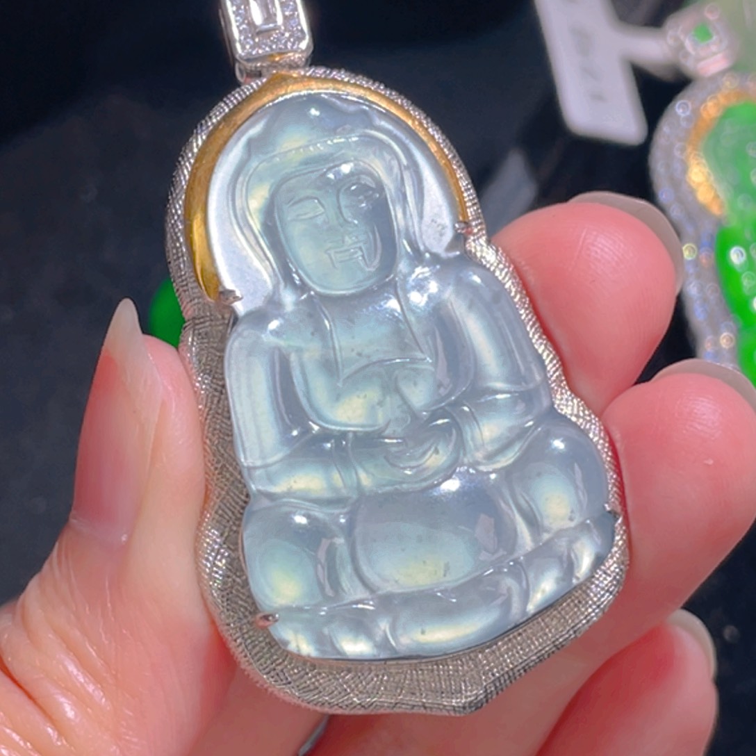 翡翠吊坠(不含链)未镶嵌