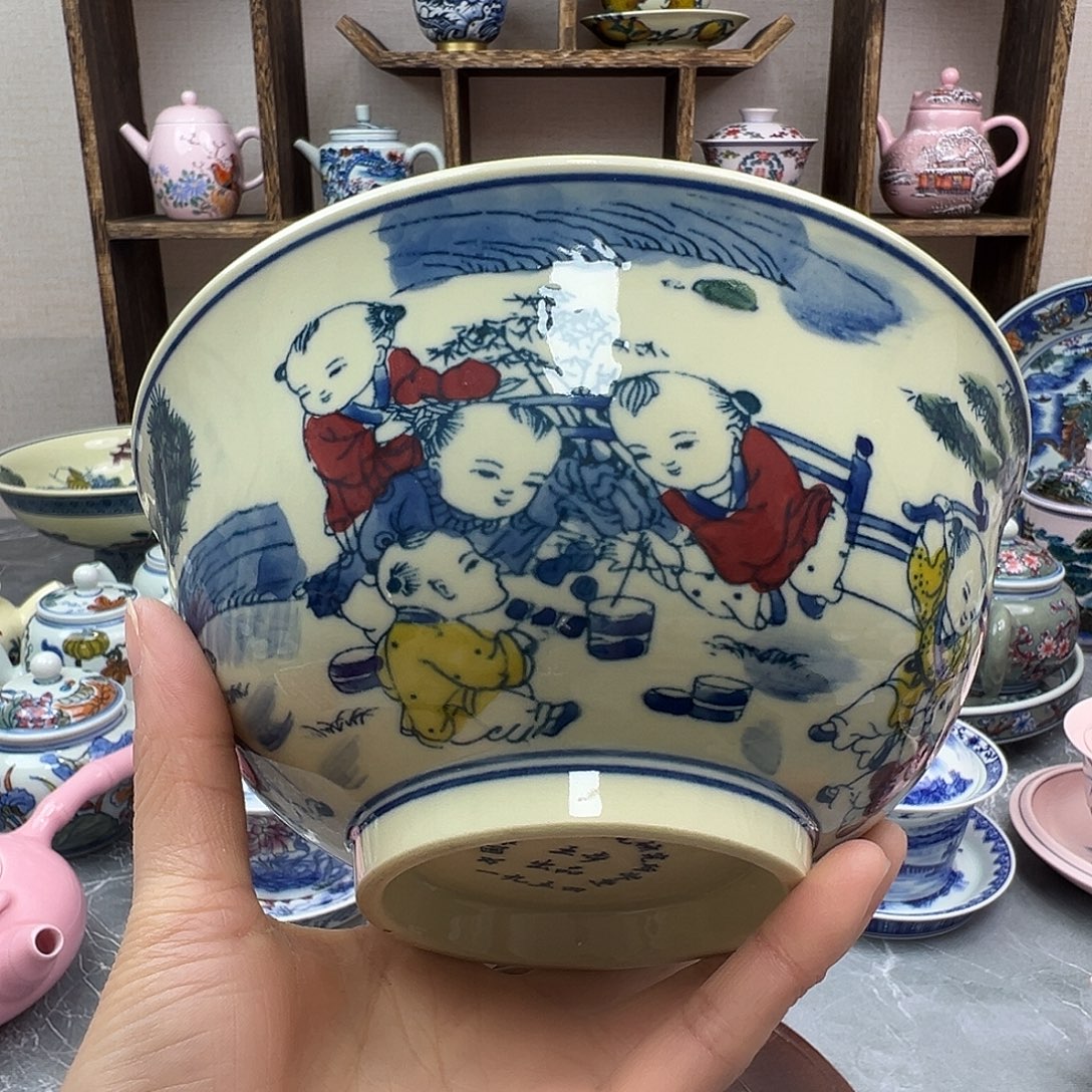 陶摆件景德镇陶瓷567老厂瓷77