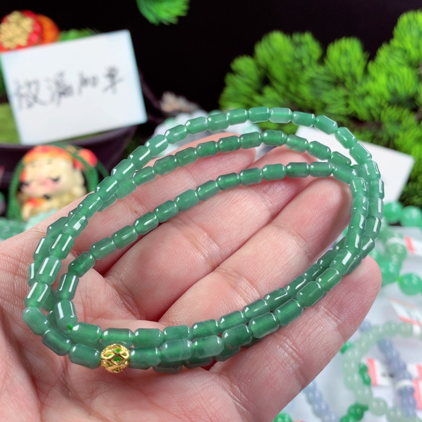 【闪购商品】翡翠毛衣链未镶嵌